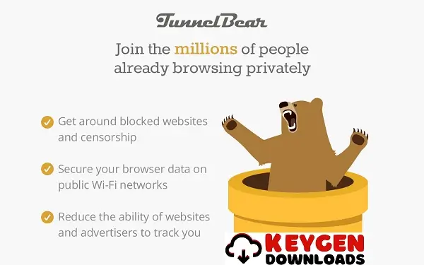 Baixe TunnelBear VPN Crackeado Gratis Full Activated